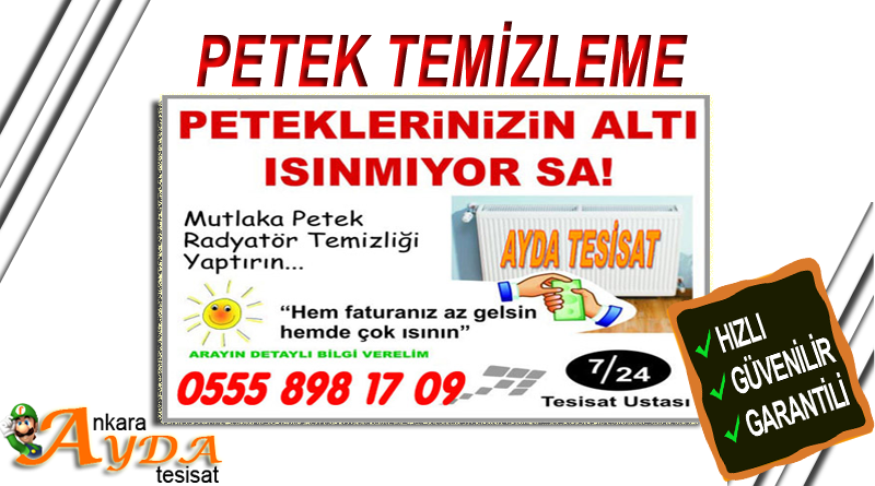 Ankara petek temizliği