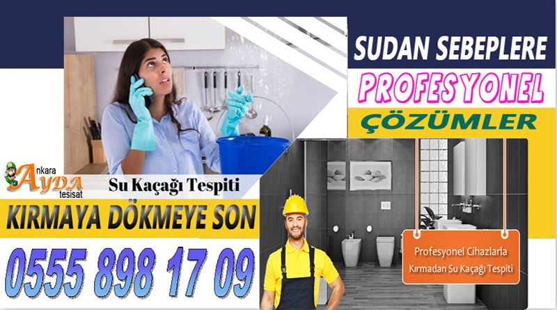 Eryaman su kaçağı bulma