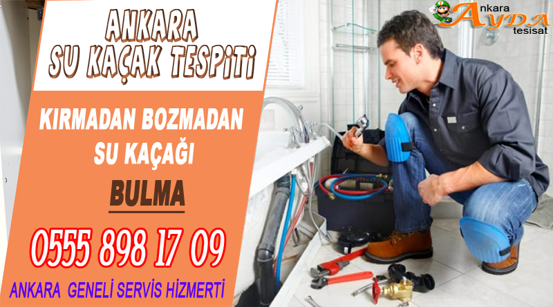 Yenimahalle Su Kaçak Tespit