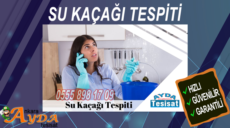 Çukurambar Su Kaçak Tespiti
