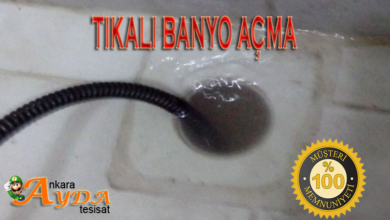 Bahçelievler Tıkalı Banyo Gideri Açma